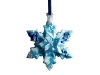Изображение №1 | Елочная игрушка Снежинка (Содалит (голубой))