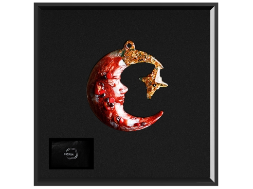 Изображение №2 | Елочная игрушка Полумесяц (Гранат (красный))