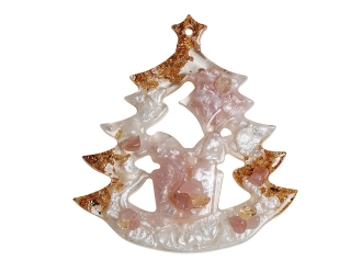 Изображение №4 | Елочная игрушка Ель (Розовый кварц)