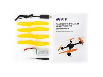 Изображение №15 | Радиоуправляемый квадрокоптер «SHADOW FPV» (черный/оранжевый)