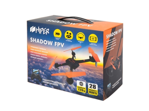 Изображение №16 | Радиоуправляемый квадрокоптер «SHADOW FPV» (черный/оранжевый)