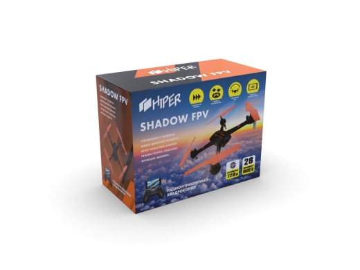 Изображение №17 | Радиоуправляемый квадрокоптер «SHADOW FPV» (черный/оранжевый)