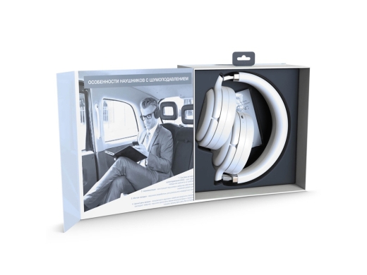 Изображение №7 | Беспроводные наушники «SILENCE ANC HX3» (белый)