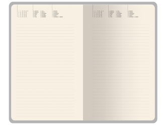 Изображение №4 | Ежедневник недатированный А5 «Valencia» (синий)