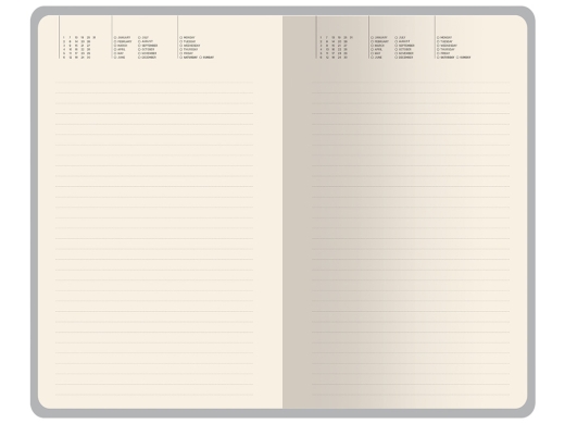 Изображение №4 | Ежедневник недатированный А5 «Valencia» (синий)