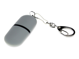 Изображение №1 | USB 3.0- флешка «Goutte Soft-touch» на 32 Гб каплевидной формы 32ГБ (серый)