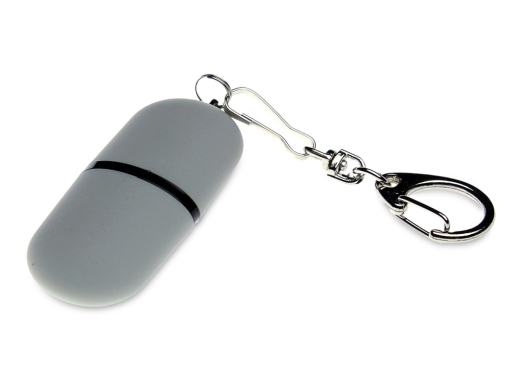 Изображение №1 | USB 3.0- флешка «Goutte Soft-touch» на 32 Гб каплевидной формы 32ГБ (серый)