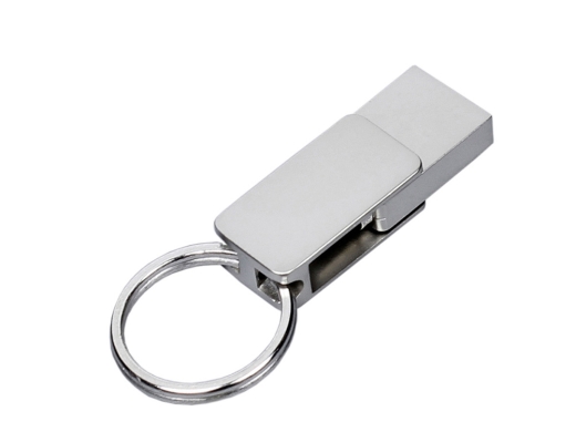 Изображение №3 | USB 3.0- флешка «Mercury» на 16 Гб с поворотным механизмом и дополнительным разъемом Type-C 16ГБ (серебристый)
