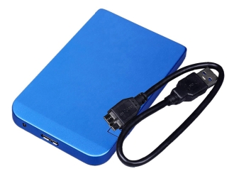 Изображение №3 | Внешний жесткий диск SSD «Saturn» на 1 Тб 1Tb (синий)