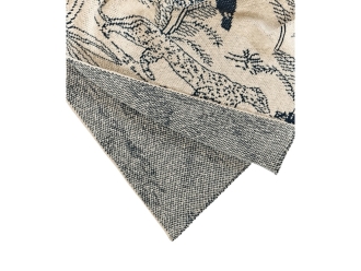 Изображение №2 | Плед «SAVANNA 0104» (бежевый/синий)