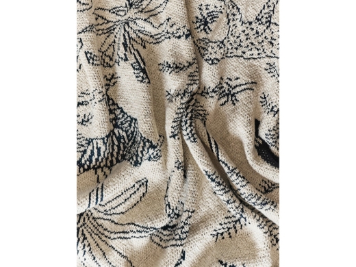 Изображение №4 | Плед «SAVANNA 0104» (бежевый/синий)