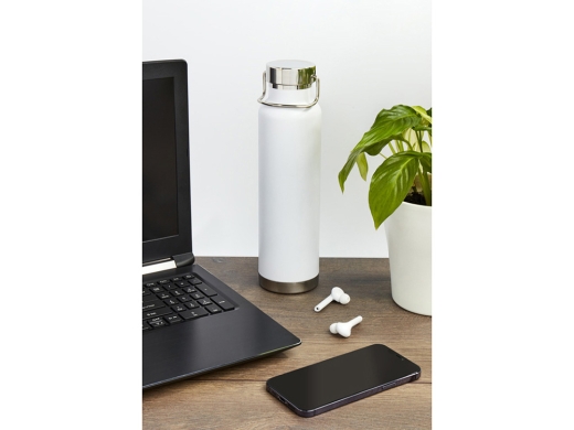 Изображение №6 | Термобутылка «Thor», переработанная сталь, 650 мл (белый матовый)