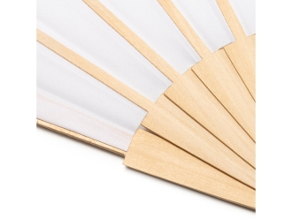 Изображение №3 | Веер MILOS (белый/натуральный)