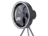 Изображение №10 | Портативный вентилятор с фонарем «Jon» (темно-серый)