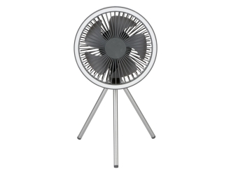 Изображение №2 | Портативный вентилятор с фонарем «Jon» (темно-серый)