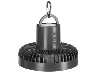 Изображение №8 | Портативный вентилятор с фонарем «Jon» (темно-серый)