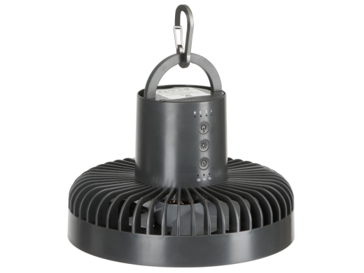 Изображение №8 | Портативный вентилятор с фонарем «Jon» (темно-серый)