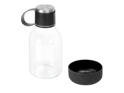 Изображение №3 | Бутылка для воды 2-в-1 «Dog Bowl Bottle» со съемной миской для питомцев, 1500 мл (черный)