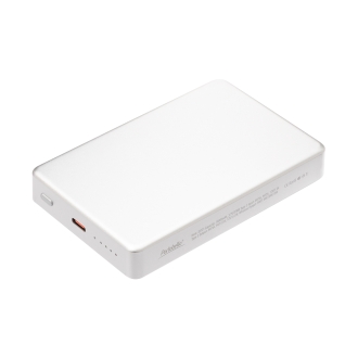 Изображение №2 | Внешний аккумулятор Атлантис Плюс PD (Atlantis PD Plus) 10000mAh с функцией беспроводной зарядки 15W, серебряный