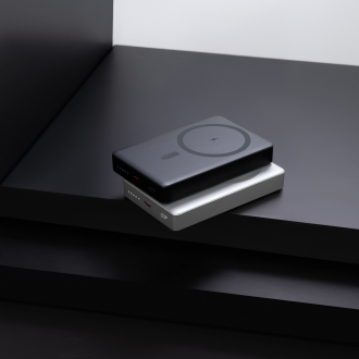 Изображение №10 | Внешний аккумулятор Атлантис Плюс PD (Atlantis PD Plus) 10000mAh с функцией беспроводной зарядки 15W, серебряный