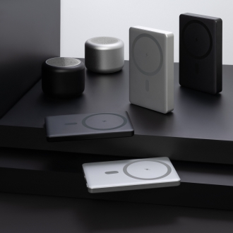 Изображение №11 | Внешний аккумулятор Атлантис Плюс PD (Atlantis PD Plus) 10000mAh с функцией беспроводной зарядки 15W, серебряный