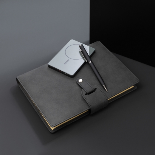 Изображение №9 | Внешний аккумулятор Оникс PD (Onyx PD) 5000mAh с функцией беспроводной зарядки 15W, серый