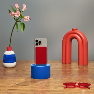 Изображение №9 | Внешний аккумулятор Ларго PD (Largo PD) 5000mAh с функцией беспроводной зарядки 15W, красный