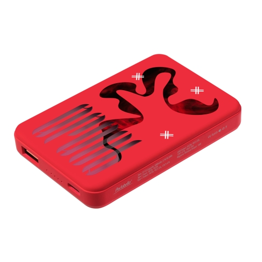 Изображение №14 | Внешний аккумулятор Ларго PD (Largo PD) 5000mAh с функцией беспроводной зарядки 15W, красный