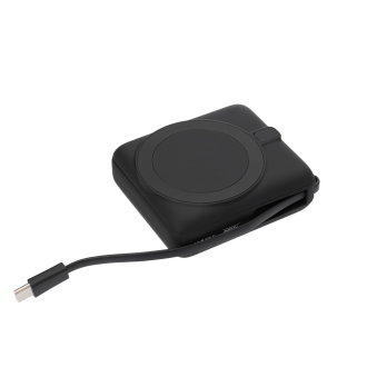 Изображение №4 | Внешний аккумулятор с подсветкой Риттер PD (Ritter PD) 10000mAh с функцией беспроводной зарядки 15W, черный