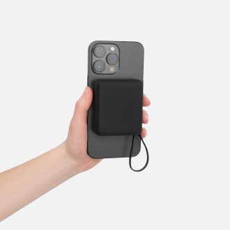 Изображение №10 | Внешний аккумулятор с подсветкой Риттер PD (Ritter PD) 10000mAh с функцией беспроводной зарядки 15W, черный