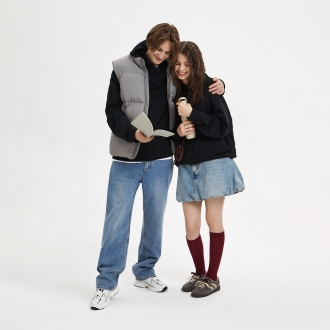 Изображение №14 | Худи оверсайз унисекс Фьюжн (Fusion), черный, размер XS/S