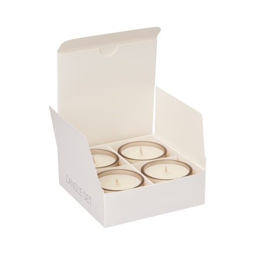Изображение №3 | Набор ароматических свечей Сенто (Sento), бежевый