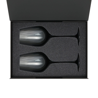 Изображение №2 | Подарочный набор 2 бокала для вина Мансера (Mancera) в черной коробке