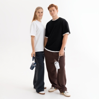 Изображение №6 | Футболка унисекс Раст Нео (Rust Neo), 250гр., белый (теплый тон), размер XS/S