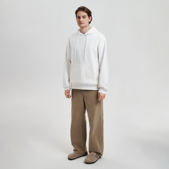 Изображение №2 | Худи релакс унисекс Адвенче (Adventure), белый, размер XS/S