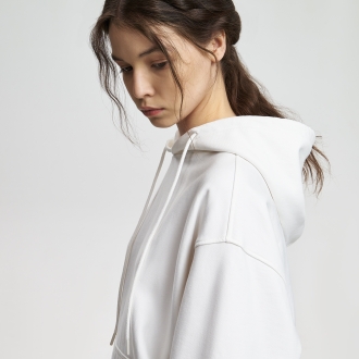 Изображение №10 | Худи релакс унисекс Адвенче (Adventure), белый, размер XS/S