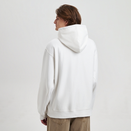 Изображение №6 | Худи релакс унисекс Адвенче (Adventure), белый, размер XS/S