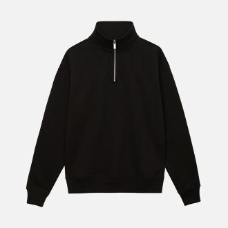 Изображение №7 | Толстовка на молнии унисекс Флоу (Flow), черная, размер XS/S