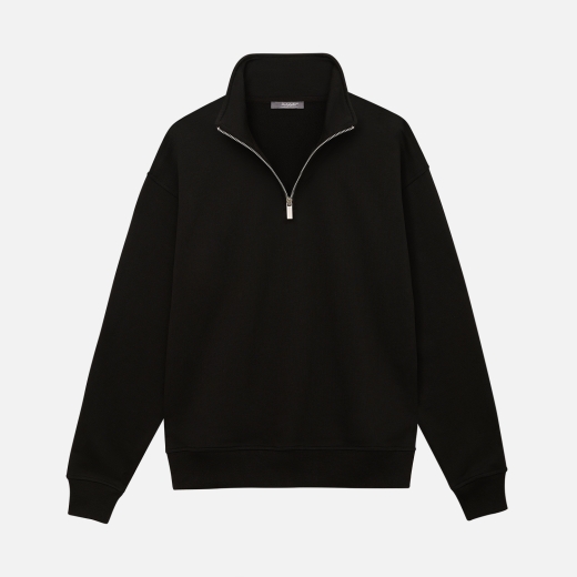 Изображение №8 | Толстовка на молнии унисекс Флоу (Flow), черная, размер XS/S