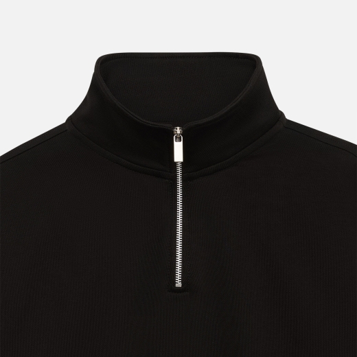 Изображение №10 | Толстовка на молнии унисекс Флоу (Flow), черная, размер XS/S