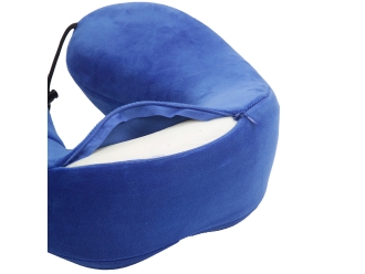 Изображение №4 | Подушка для путешествий с эффектом памяти «Bluewinder» (синий)