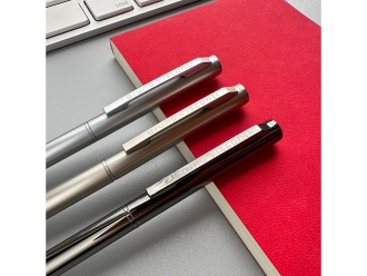 Изображение №6 | Ручка металлическая шариковая «Palermo» (цвет вороненой стали)