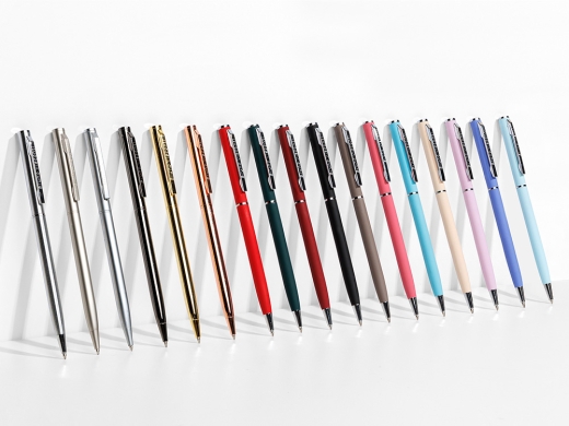 Изображение №7 | Ручка металлическая шариковая «Palermo» (цвет вороненой стали)