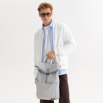 Изображение №6 | Толстовка на молнии, унисекс Торрес (Torres) белая, размер M