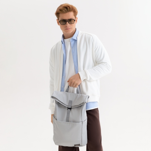 Изображение №6 | Толстовка на молнии, унисекс Торрес (Torres) белая, размер M