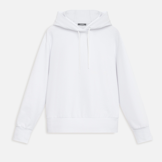 Изображение №10 | Худи с капюшоном, унисекс Алекс (Alex) белый, размер S