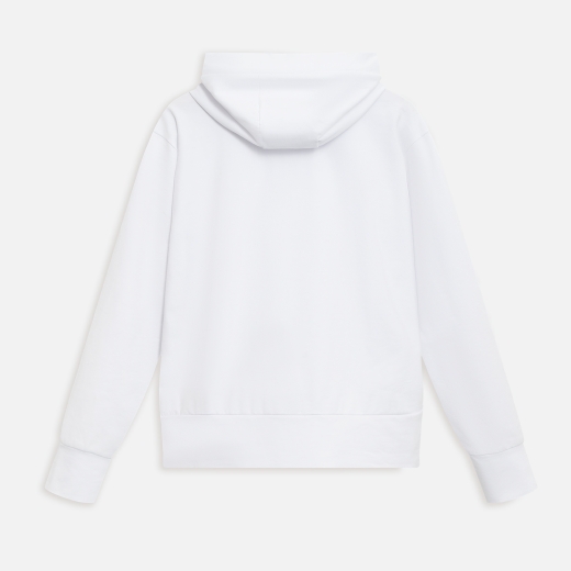 Изображение №11 | Худи с капюшоном, унисекс Алекс (Alex) белый, размер S