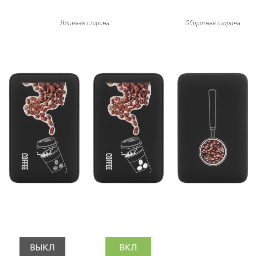 Изображение №10 | Внешний аккумулятор с подсветкой Анкор (Ancor) 5000 mAh, черный