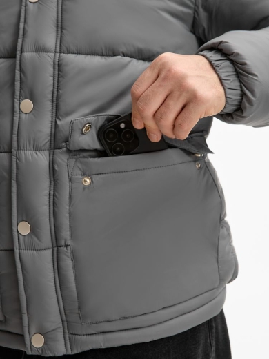 Изображение №12 | Куртка Ben Mac, серая, размер S