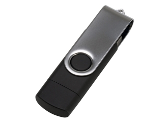 Изображение №3 | USB3.0/USB Type-C флешка на 32 Гб «Квебек C» 32ГБ (черный)